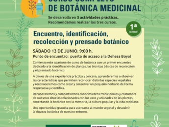 Imagen de la noticia Alpedrete verde. Curso completo de botánica medicinal